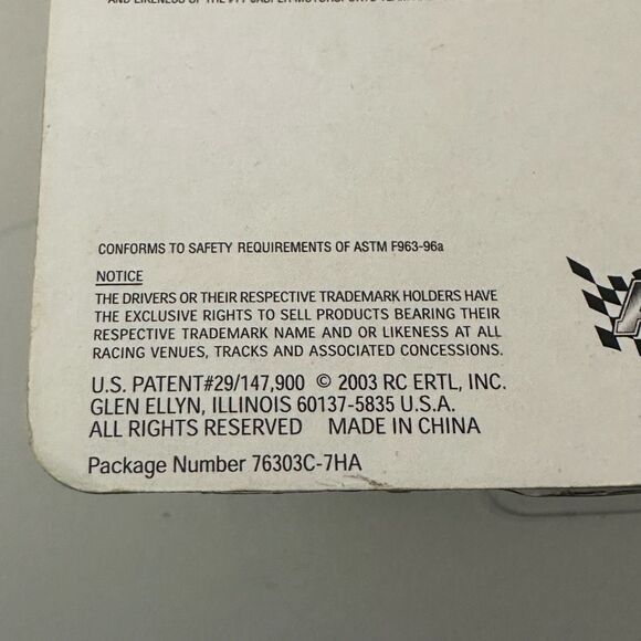 Vintage Nascar Premier Chase the Race Car 2003 - Picture 6 of 9